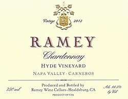 Carneros Chardonnay Hyde Vineyard 2012