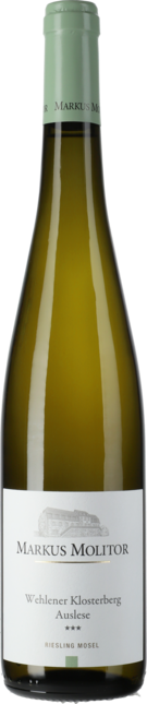 Riesling Wehlener Klosterberg Auslese *** Grüne Kapsel 2018