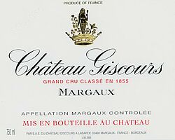 Chateau Giscours 3eme Cru 2009