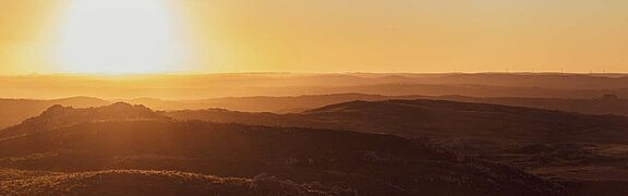 Sonnenaufgang in Uruguay