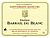 Chateau Barrail du Blanc Grand Cru 2011