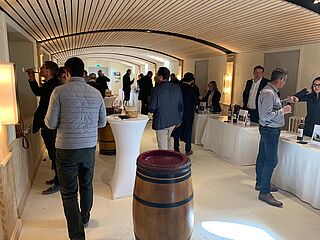 Tasting auf Larmande Tasting auf Larmande