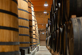 Chartreuse vinkælder og vintønder