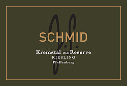 Riesling Reserve Steiner Pfaffenberg 2012