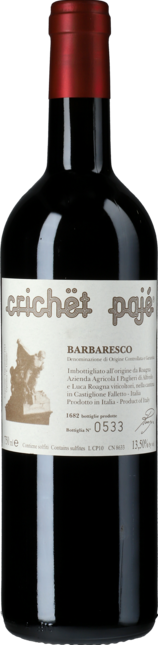 Barbaresco Crichet Paje 2011
