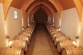 Weinkeller Caves de Pouilly, Weinfässer