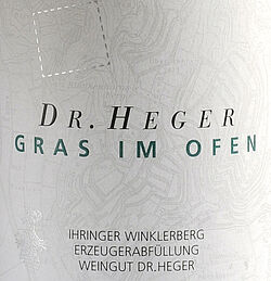 Grauburgunder Winklerberg hinter Winklen Gras im Ofen Großes Gewächs 2014