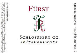 Spätburgunder Schlossberg Großes Gewächs 2013