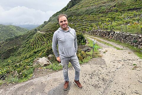 Bodegas Guimaro mit Pedro Rodriguez Peres