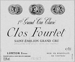 Chateau Clos Fourtet 1er Grand Cru Classe B 2016