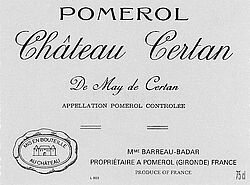 Chateau Certan de May 2009
