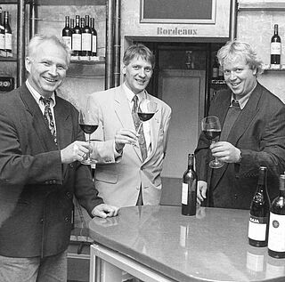 Foto bei der Unternehmensgründung 1992