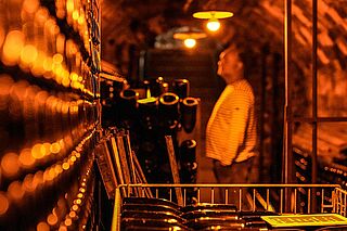 Weinkeller von Georges Laval