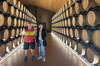 Heiner zu Besuch bei Pujanza