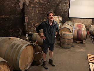 Betriebsleiter und Kellermeister Martin Franzen