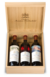 Sammlerbox: Chateau Mouton-Rothschild Jahrgangs-Trio aus 2020er Chateau-Reserve: (2005-2009-2010) (3 Flaschen)