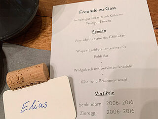 Speisekarte Speisekarte