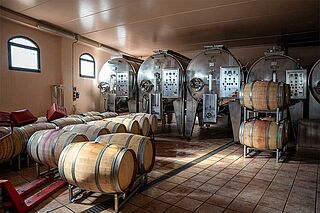 Weinkeller von Elio Altare