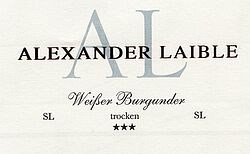 Weißer Burgunder SL*** trocken 2014