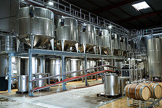 Weinkeller der Winzer-Familie