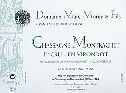 Chassagne Montrachet 1er Cru Caillerets 2013
