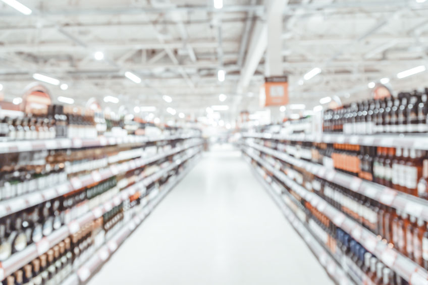 Naturlig vin i supermarkedet Naturlig vin i supermarkedet