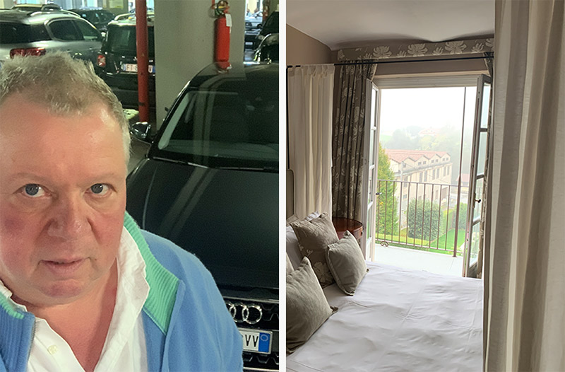 Heiner Lobenberg på rejse til Piemonte Heiner Lobenberg på rejse til Piemonte