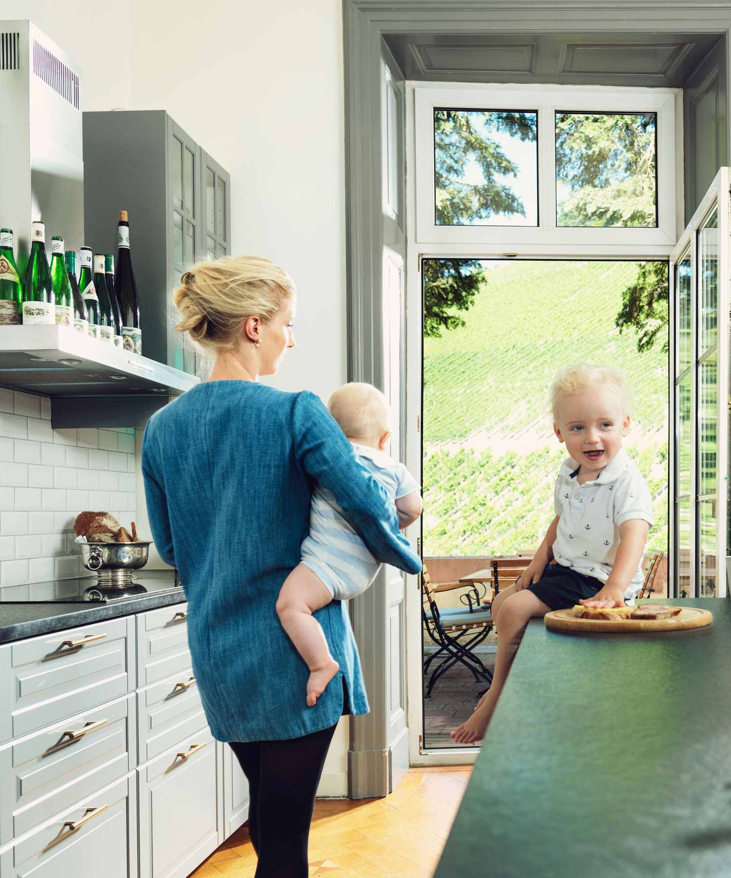 Küche bei Maximin Grünhaus