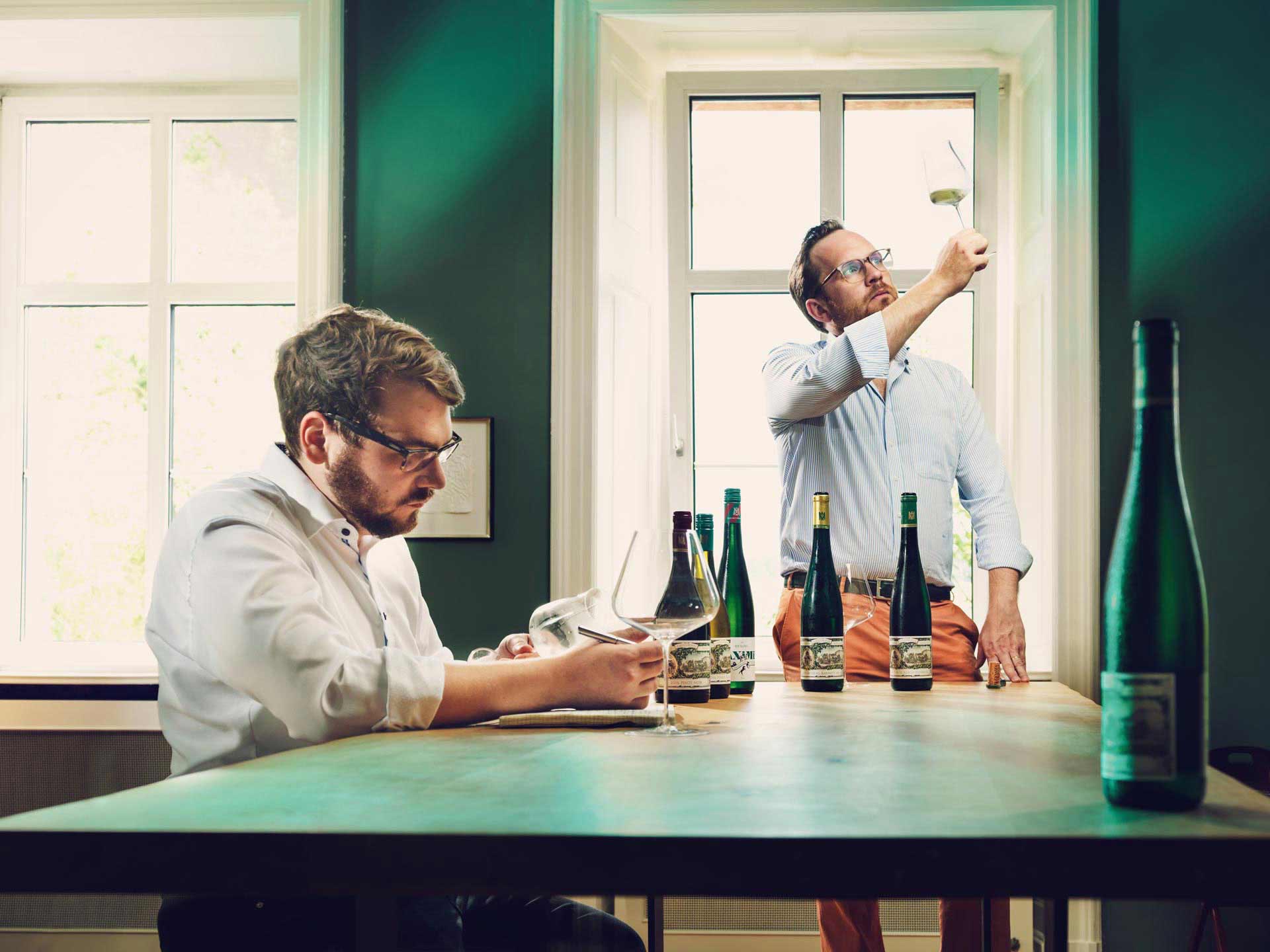 Winetasting bei Maximin Grünhaus