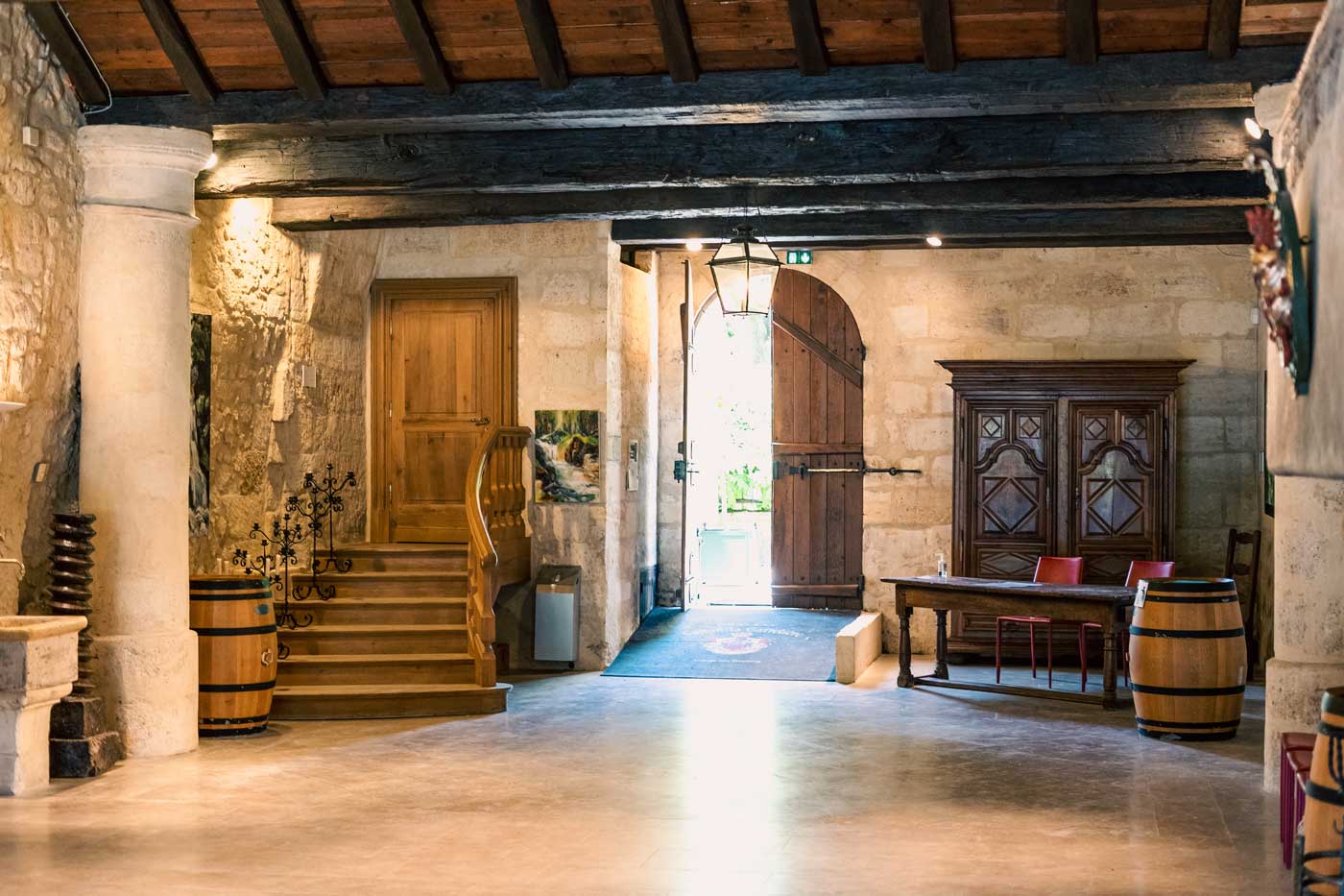 Eingangsbereich vom Weingut