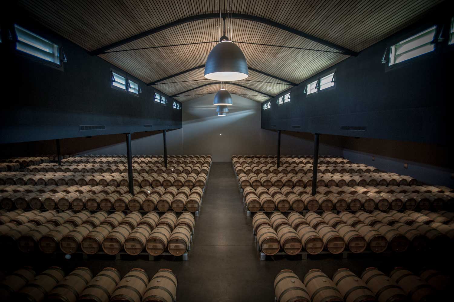 Weinkeller des Chateau Palmer 