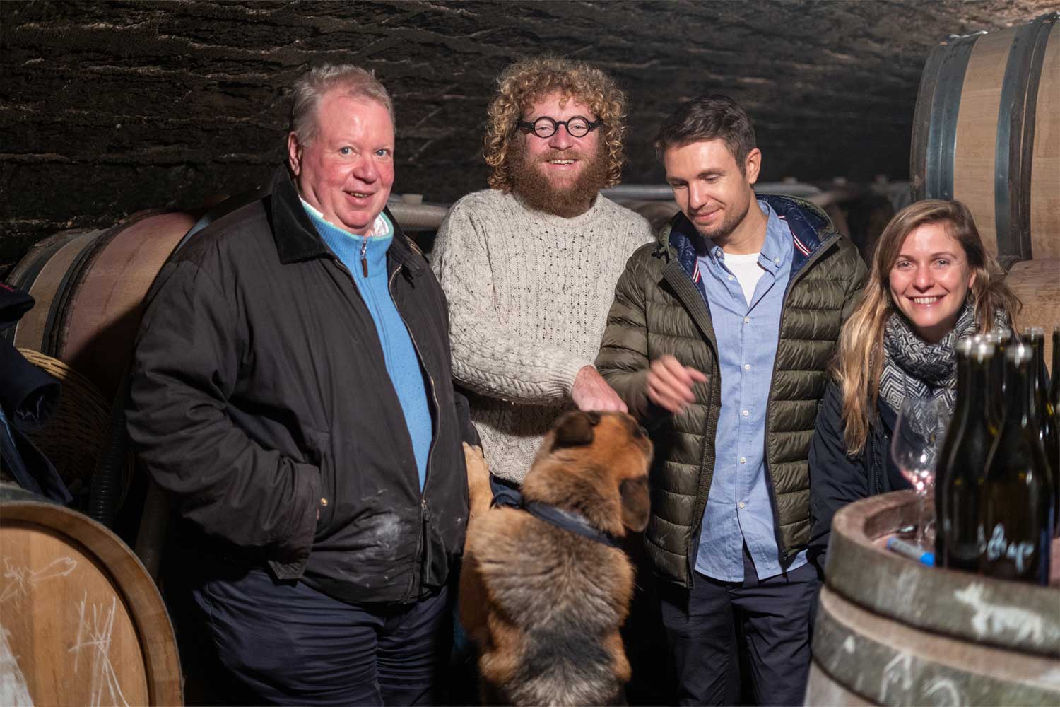 Weinprobe bei Sylvain Pataille