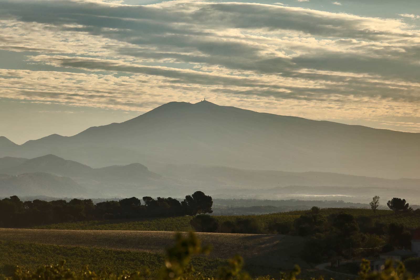Berge im Hintergrund
