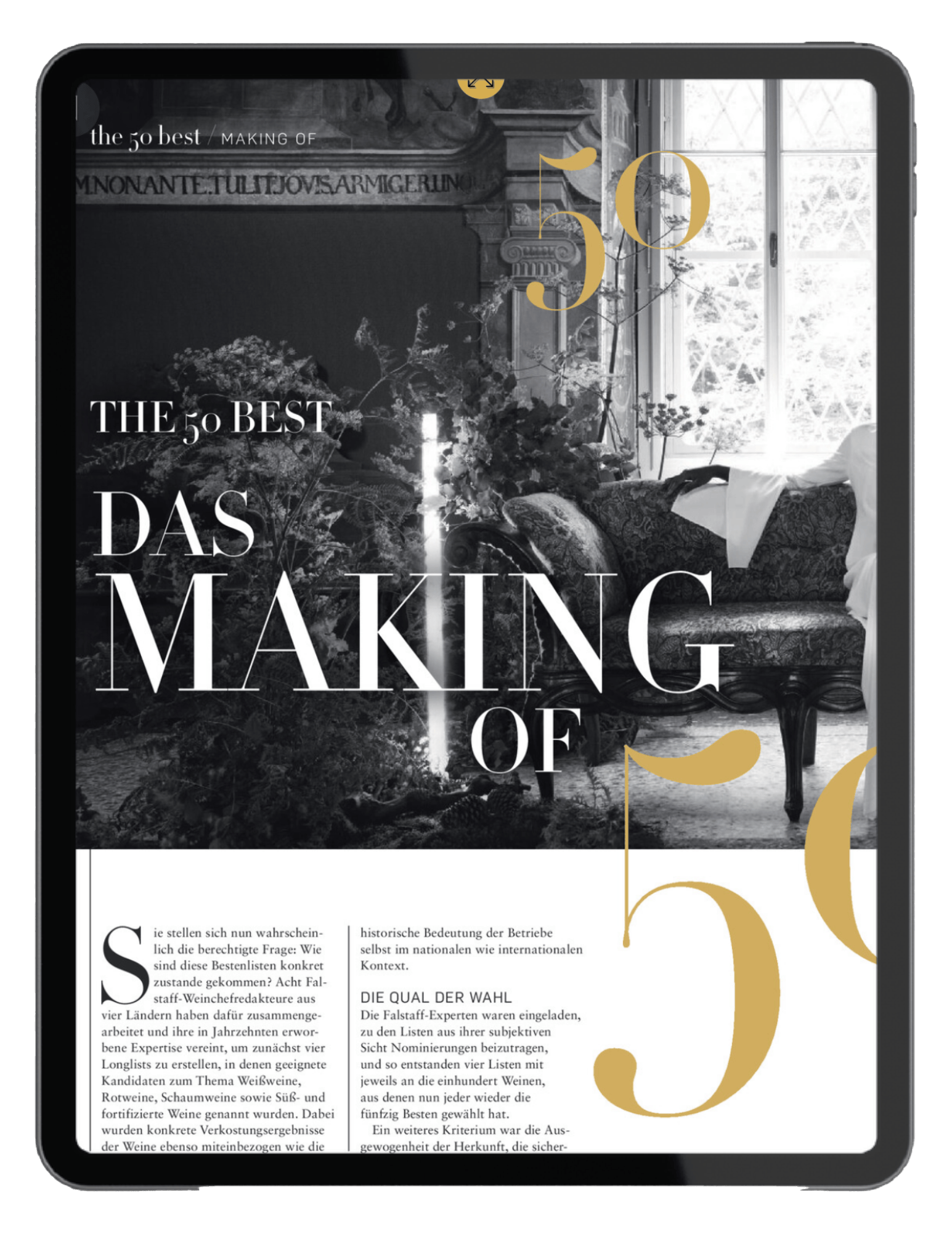 Der Top 50 Artikel im Falstaff