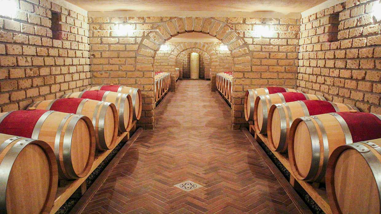 Der Weinkeller vom Weingut