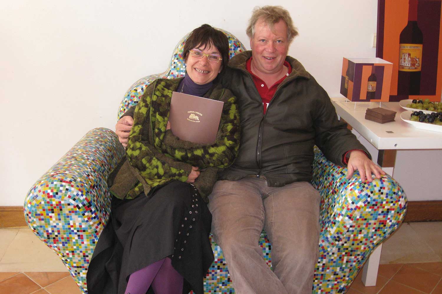 Heiner Lobenberg zu Besuch bei Ducru-Beaucaillou