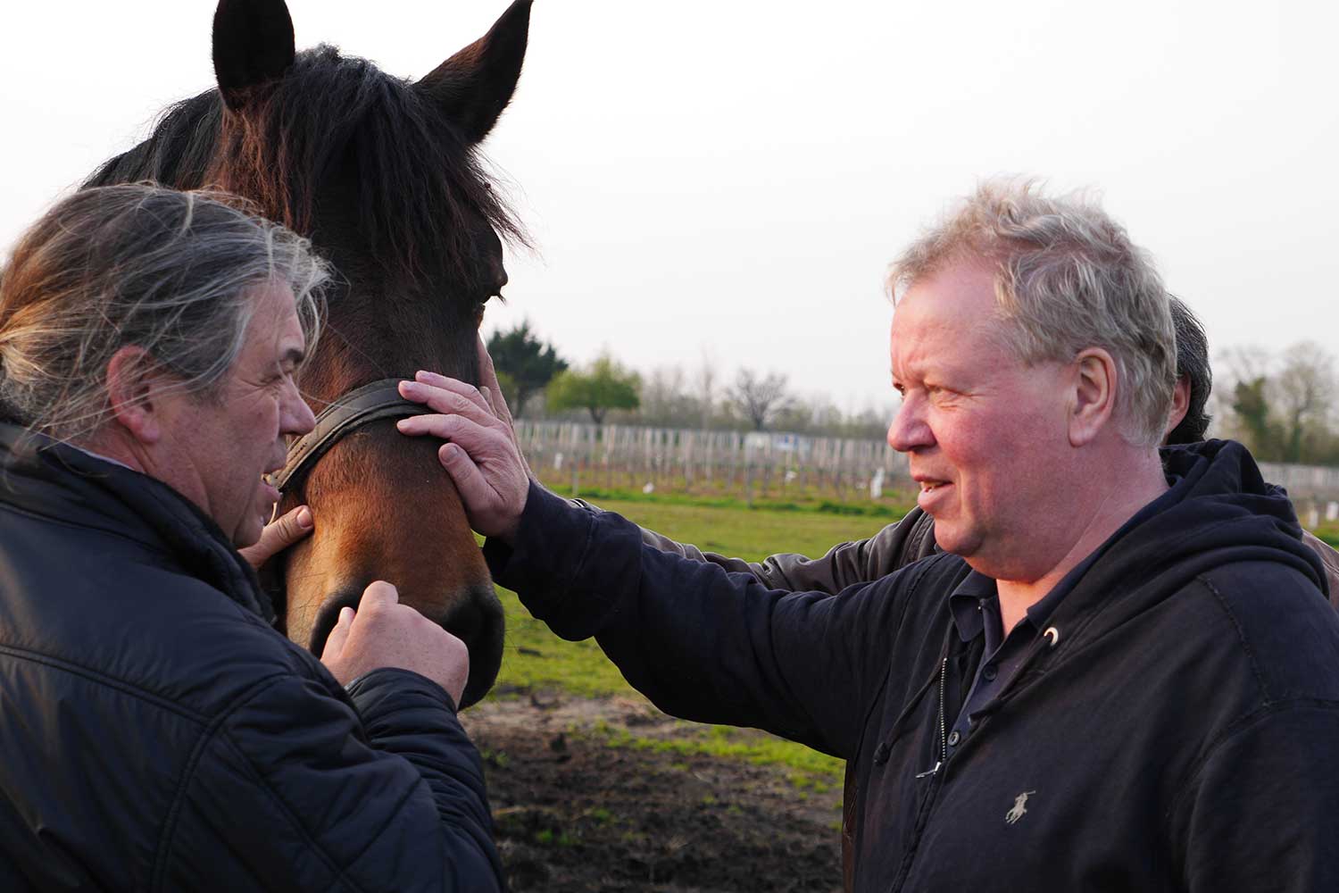 Heiner Lobenberg zu Besuch bei Chateau Le Queyroux