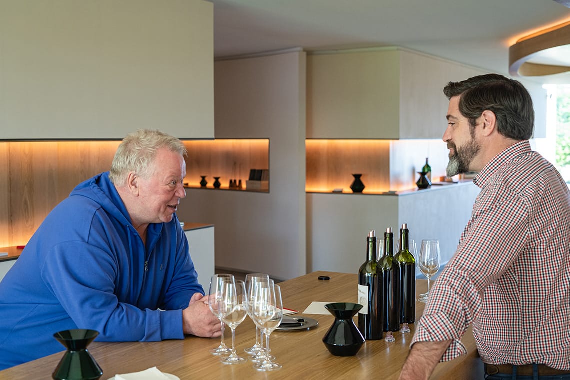 Heiner bei Cheval Blanc