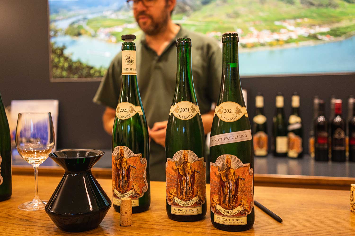 Tasting bei Emmerich Knoll