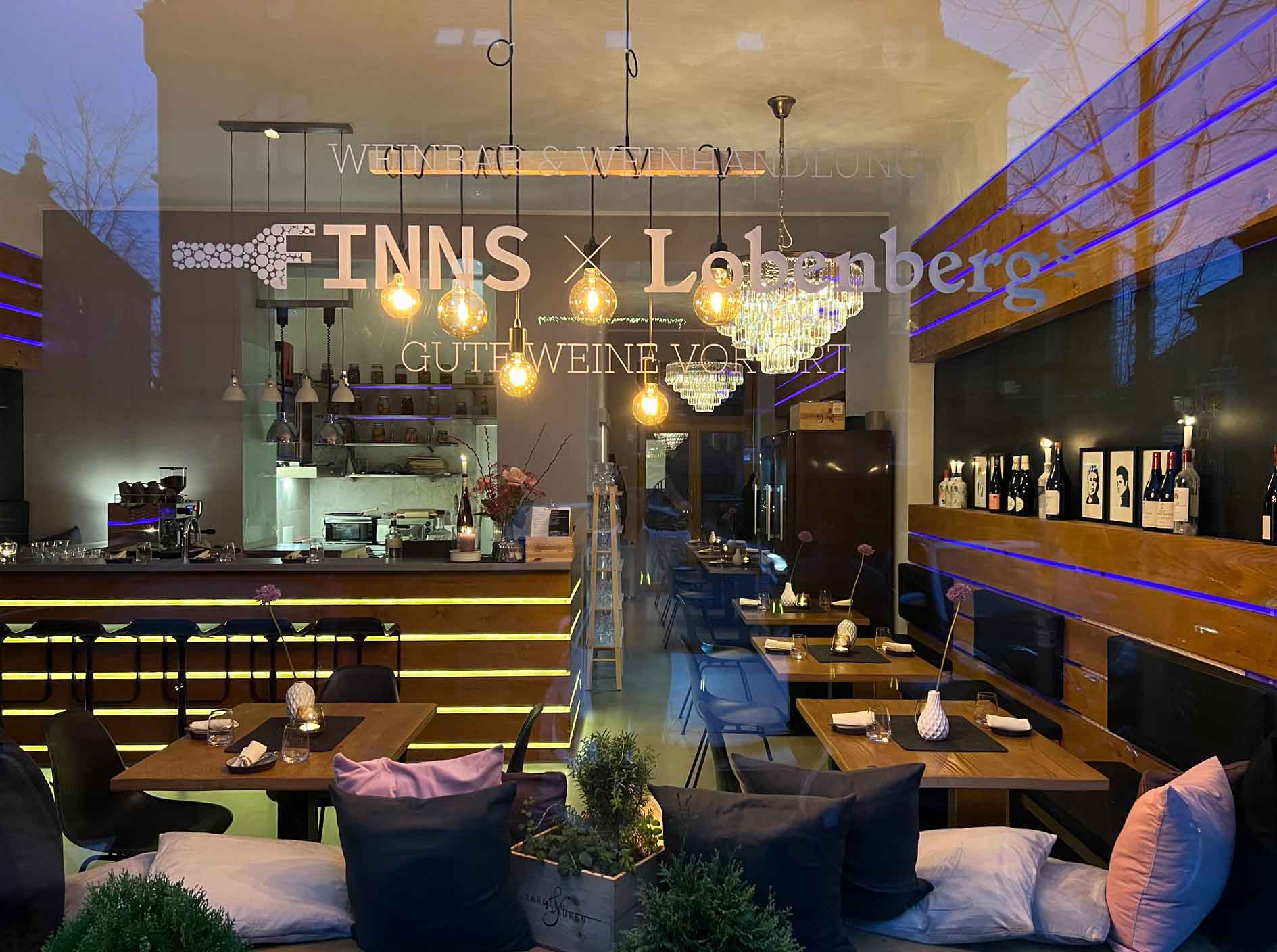Impressionen von Finns Wine & Kitchen