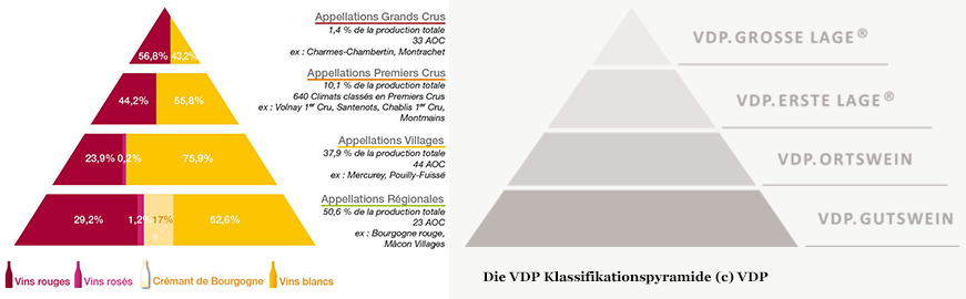 VDP Klassikfikationspyramide