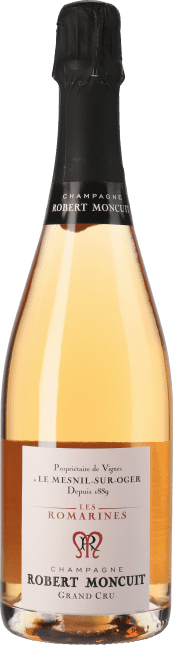 Robert Moncuit Champagne Grand Cru Les Romarines Rosé Brut Flaschengärung
