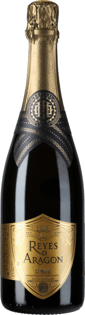 Bodegas Langa Cava Reyes de Aragon Brut Nature El Monje Flaschengärung