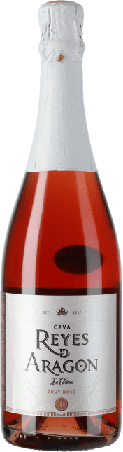 Bodegas Langa Cava Reyes de Aragon Brut Rosado Flaschengärung