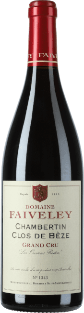 Domaine Faiveley Chambertin Clos de Beze Grand Cru Les Ouvrees Rodin 2019