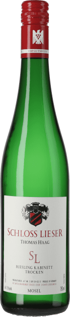 Thomas Haag / Schloss Lieser Riesling Kabinettstück (ehemals Kabinett SL) Gutswein trocken 2020