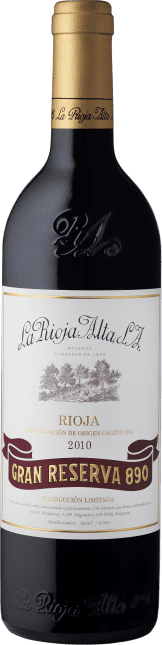 La Rioja Alta Gran Reserva 890 2010