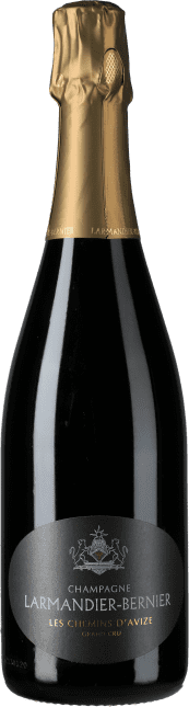 Larmandier-Bernier Champagne Les Chemins d'Avize Grand Cru Blanc de Blancs Extra Brut Flaschengärung 2014
