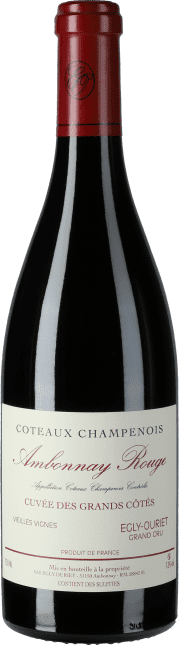Egly - Ouriet Coteaux Champenois Ambonnay Rouge Cuvée des Grands Côtés Vieilles Vignes Grand Cru 2019