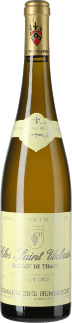 Zind Humbrecht Pinot Gris Rangen de Thann Clos Saint Urbain Grand Cru trocken 2020